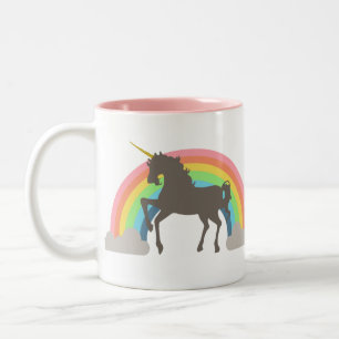 Unicorn Power Two-Tone Coffee Mug