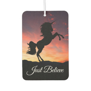 Unicorn Prancing Car Air Freshener
