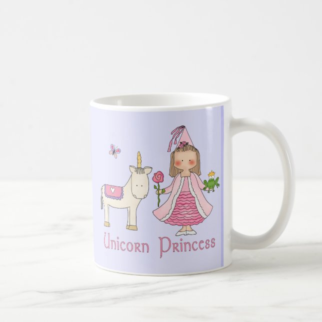 Unicorn Princess Coffee Mug (Right)