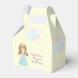 Unicorn Princess Favour Box