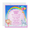 Unicorn, Princess Kitty & Rainbow Party Invites