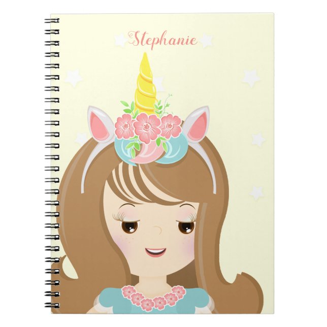 Unicorn Princess Notebook (Front)