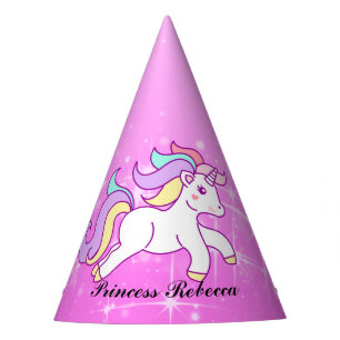 Unicorn Princess Party Hat