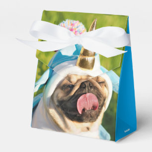 Unicorn Pug Favour Box