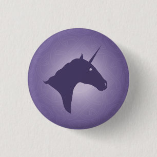 Unicorn purple Button