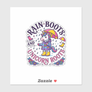 Unicorn Rain Boots and Unicorn Roots Commercial Sh