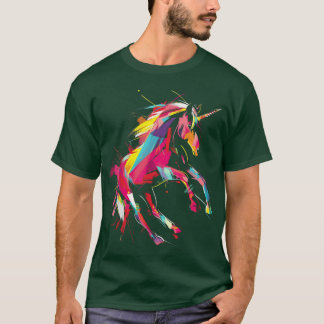 Unicorn Rainbow Animal Zoo funny T-Shirt