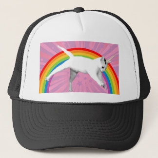 Unicorn Rainbow Cat Trucker Hat