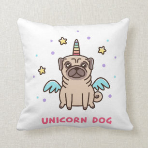 Unicorn Rainbow Dog Cushion