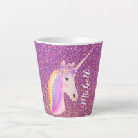 Unicorn Rainbow Pink Glitter Fantasy Magical