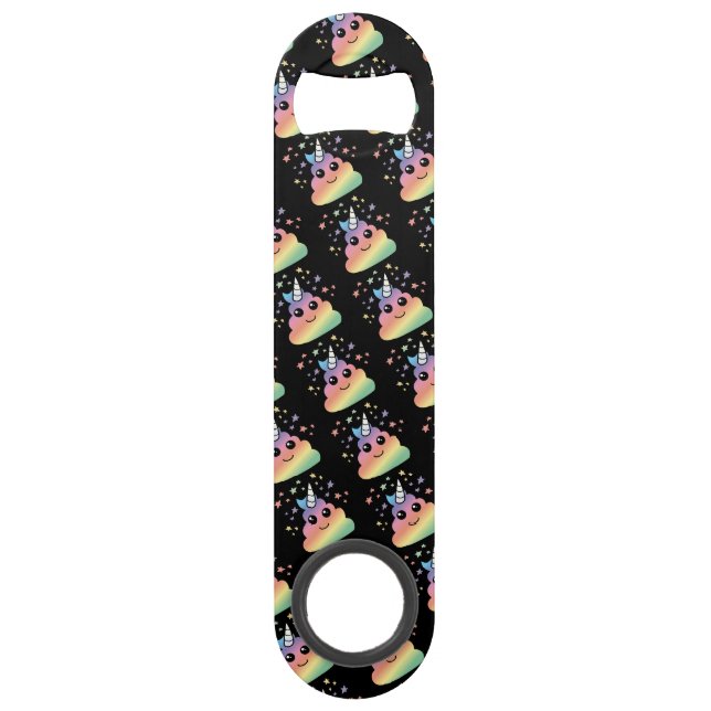 Unicorn Rainbow Poop Emoji (Front)