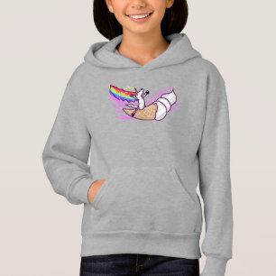 Unicorn Rainbow Riding Ice Cream Cone