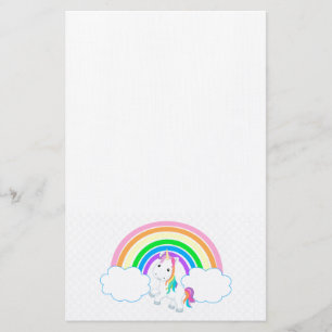 Unicorn Rainbow Stationery