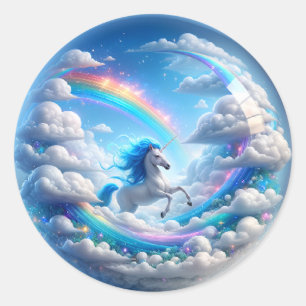 Unicorn Rainbow Sticker – Soaring Fantasy Magic