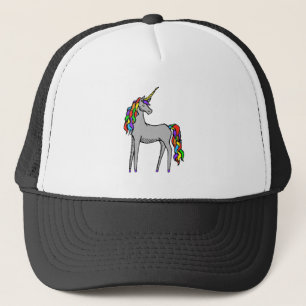 Unicorn Rainbow Trucker Hat
