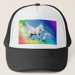 Unicorn Rainbow Trucker Hat