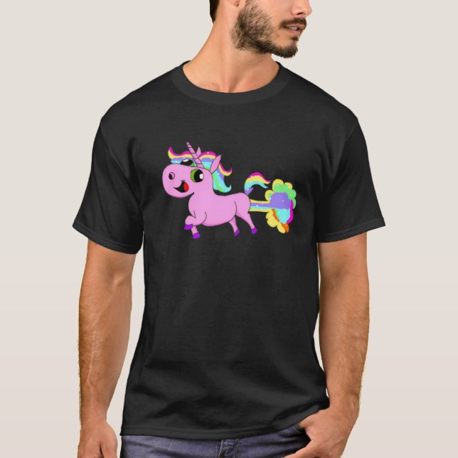 Unicorn Rainbows T-Shirt (Front)