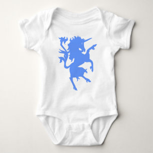 Unicorn Rampant Baby Bodysuit