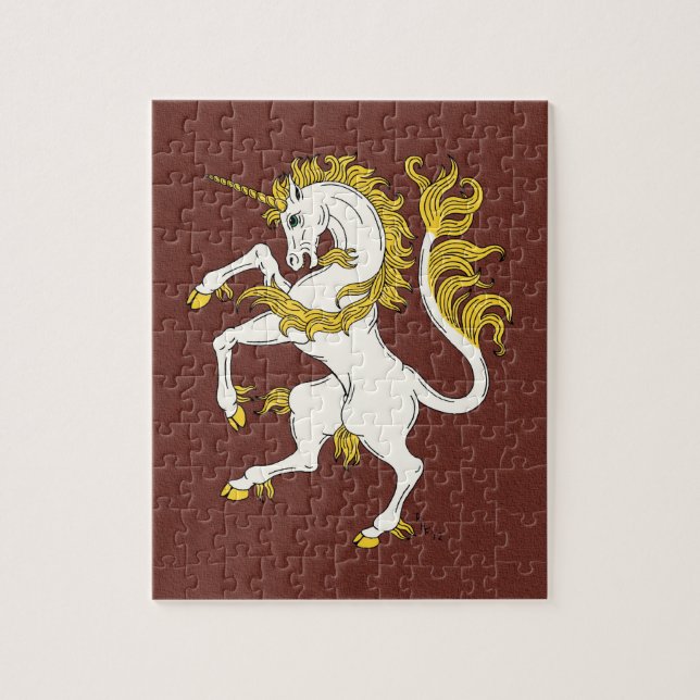 Unicorn Rampant Jigsaw Puzzle (Vertical)