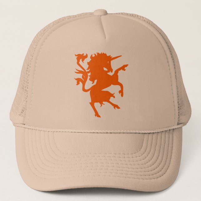 Unicorn Rampant Trucker Hat (Front)