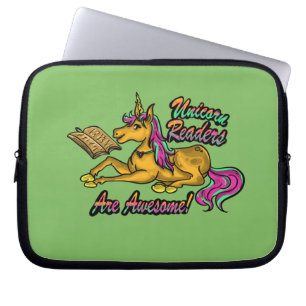 Unicorn Readers Are Awesome Book Sleeve