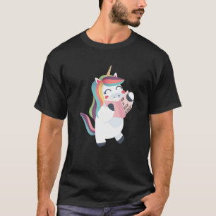 Unicorn Reading Book How To Believe in Yourself T-Shirt