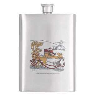 Unicorn Reindeer stainless steel flask