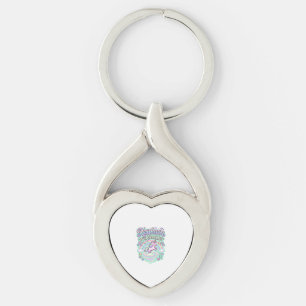 Unicorn Respawn with Sparkles Premium Vector Stick Key Ring