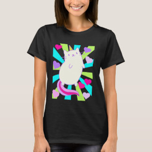 Unicorn Retro Cat Cats Vintage 80s 90s Child T-Shirt