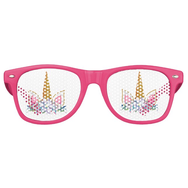 Unicorn Retro Sunglasses (Front)