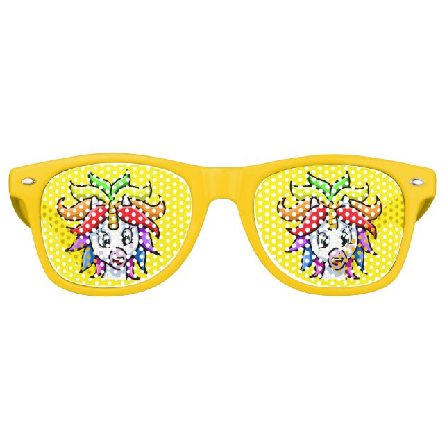 Unicorn Retro Sunglasses (Front)