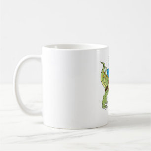 Unicorn Riding Dinosaur Kids Boys Girls Cowboy T-R Coffee Mug