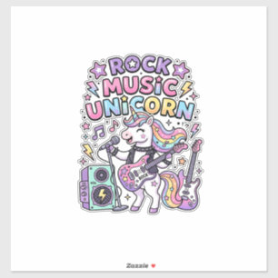 Unicorn Rock Music Unicorn Charming Marketplace Ar