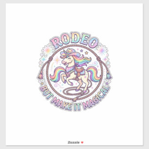 Unicorn Rodeo but Make It Magical Funny Cute Gift