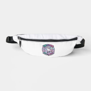 Unicorn Roller Disco POD Ready Marketplace Artwork Bum Bags