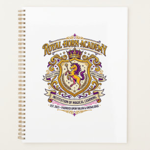 Unicorn Royal Horn Academy Stylish Zazzle Design_1 Planner