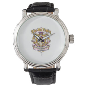 Unicorn Royal Horn Academy Stylish Zazzle Design_1 Watch