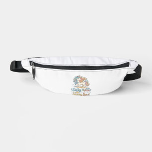 Unicorn Salty Mane Sunny Soul Playful Vector Desig Bum Bags