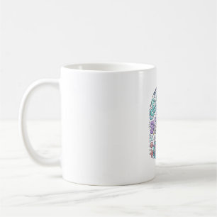 Unicorn Salty Mane Sunny Soul Retro Style T-Shirt Coffee Mug