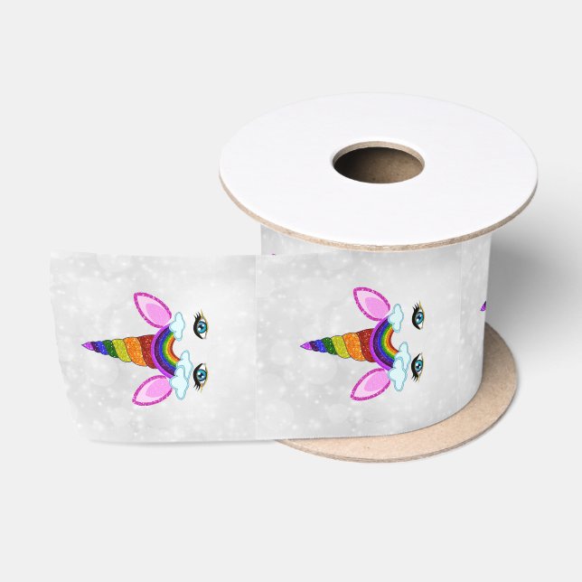 unicorn satin ribbon (Spool)