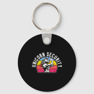 Unicorn Security Funny Costume Lice Safety Guard U Key Ring