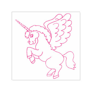 Unicorn Self-inking Stamp