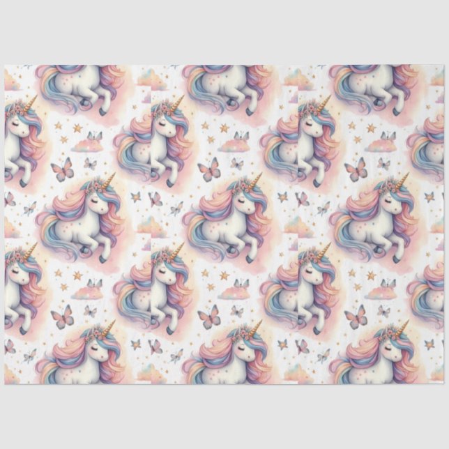 Unicorn Series Design 2 Tissue Paper (Front)