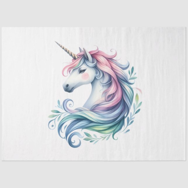 Unicorn Series Design 7 Tissue Paper (Front)