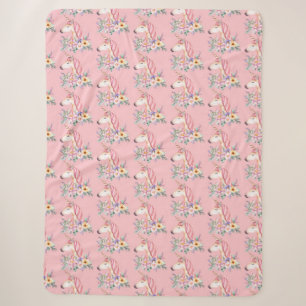 Unicorn Sherpa Blanket