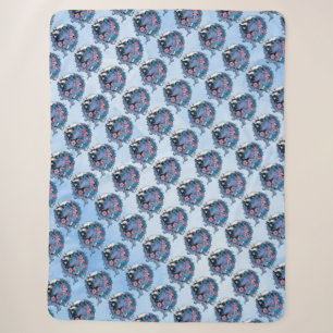 Unicorn Sherpa Blanket