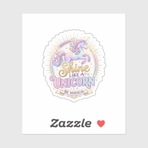 Unicorn Shine Like a Unicorn POD Ready Marketplace