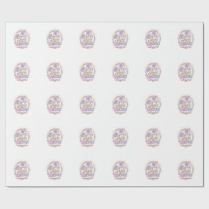 Unicorn Shine Like a Unicorn POD Ready Marketplace Wrapping Paper