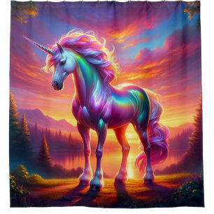 Unicorn Shower Curtain