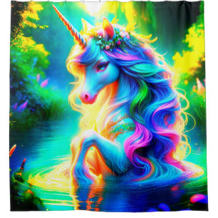 Unicorn Shower Curtain